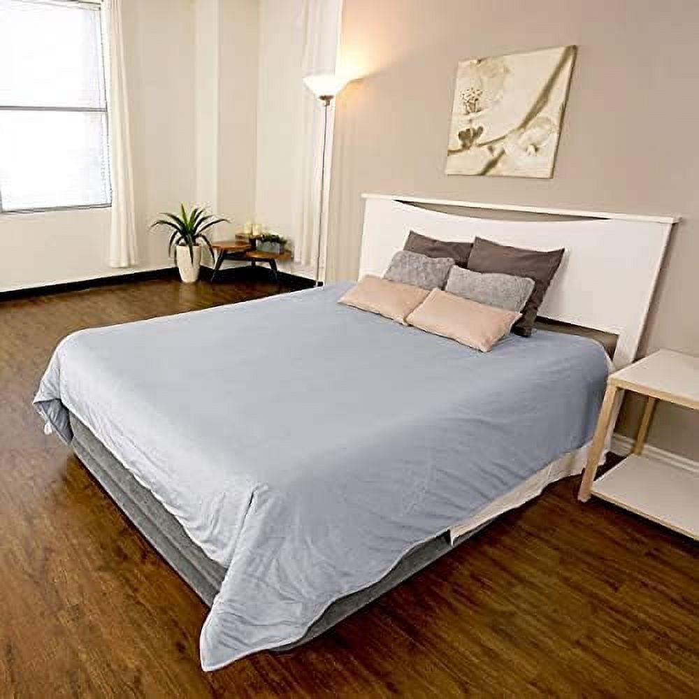 minky weighted blanket, large king size 90”x92” 15lb heavy blanket