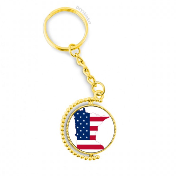 minnesota metal connector key chain accessory en keyholder