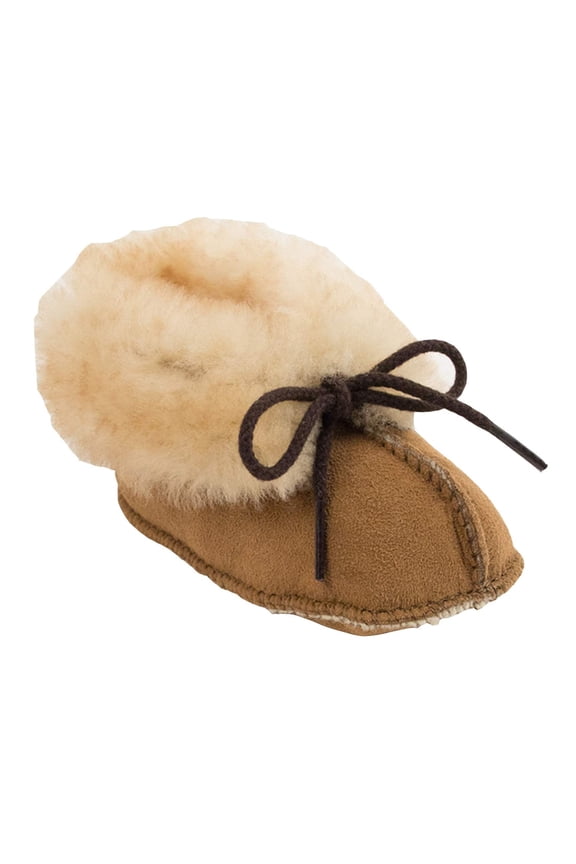 Sheepskin Bootie (Infant/Toddler), Golden Tan 0 Infant