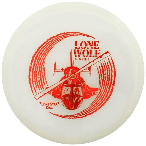 mint discs Lone Star Artist Series Glow Alpha Lone Wolf Midrange Golf Disc