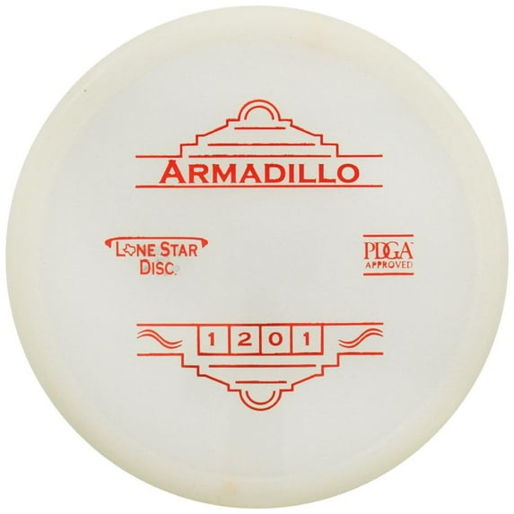 mint discs Lone Star Glow Alpha Armadillo Putter Golf Disc