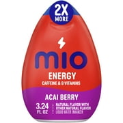 mio Energy Acai Berry Flavored with other natural flavor Liquid Water Enhancer, 3.24 fl oz Bottle