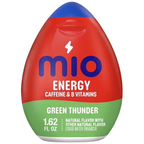 mio Energy Green Thunder Flavored with other natural flavor Liquid Water Enhancer, 1.62 fl oz Bottle