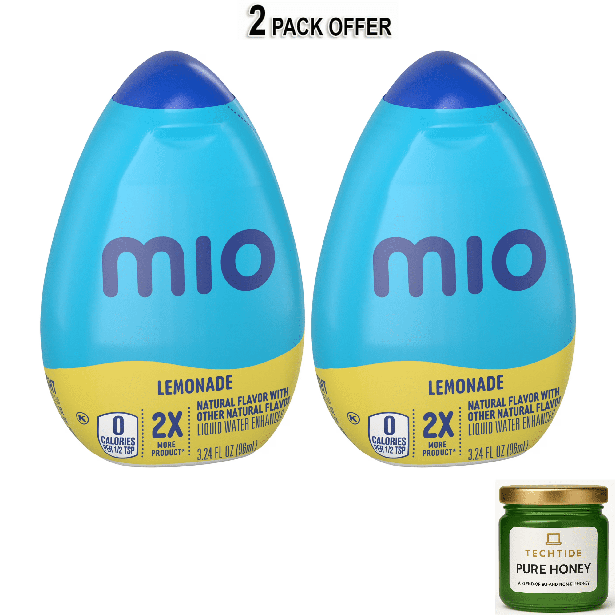 mio Lemonade Naturally Flavored with other natural flavor Liquid Water Enhancer, 3.24 fl oz