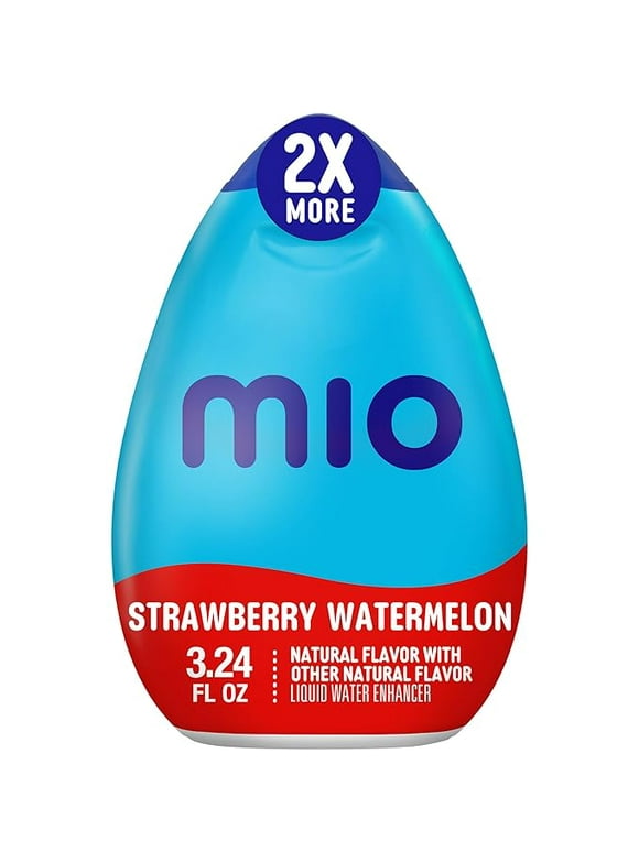 mio Strawberry Watermelon Flavored with other natural flavor Liquid Water Enhancer, 3.24 fl oz Bottle