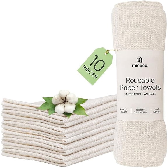 mioEco Unpaper Towel Set - 10 pcs