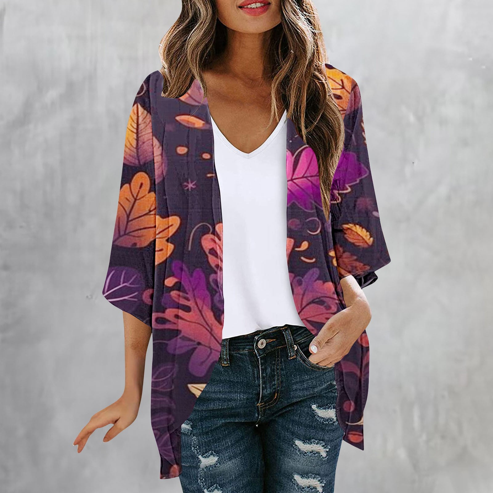 トップス TOGA VIRILIS Marble print cardigan toga virilis MARBLE PRINT CARDIGAN