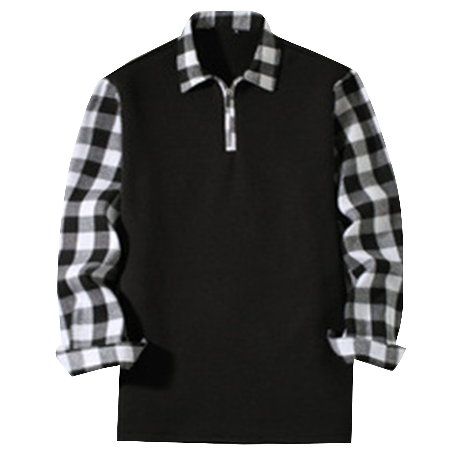 Polo Top with Casual Short - Dusty Plaid main image 0
