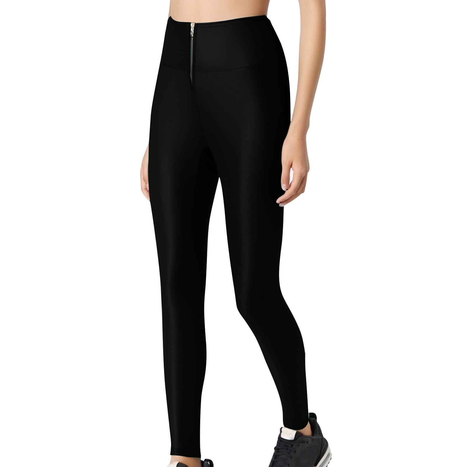 Metallic Faux Leather Skinny Legging Pants