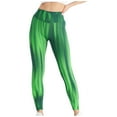 thumbnail image 1 of miqiqism Women's Yoga Pants Slim Leggings for Women Trendy High Waist Yoga Pants Workout Leggings Tights Cozy Bottom Pant Fashion Casual Gradient Trousers,Green,Small, 1 of 2