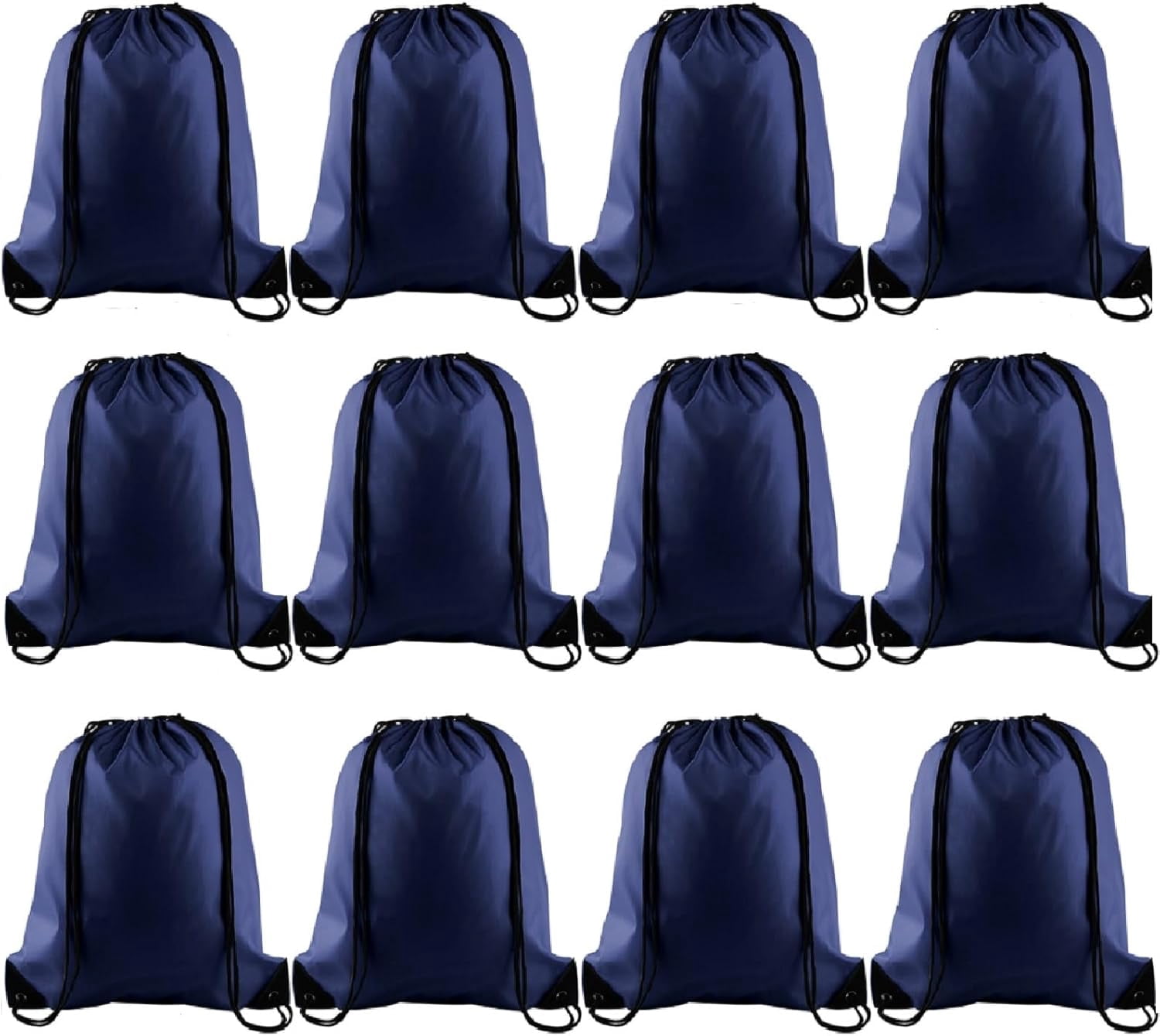 mirlewaiy 2 Pcs Drawstring Backpack Bags Sports Cinch Sack String ...