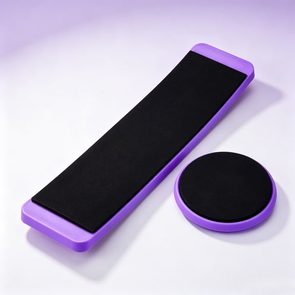 mirlewaiy 2Pcs Portable Turning Board, Balance Pirouette Trainer for Ballet Ice Skating Gymnastics Cheerleading