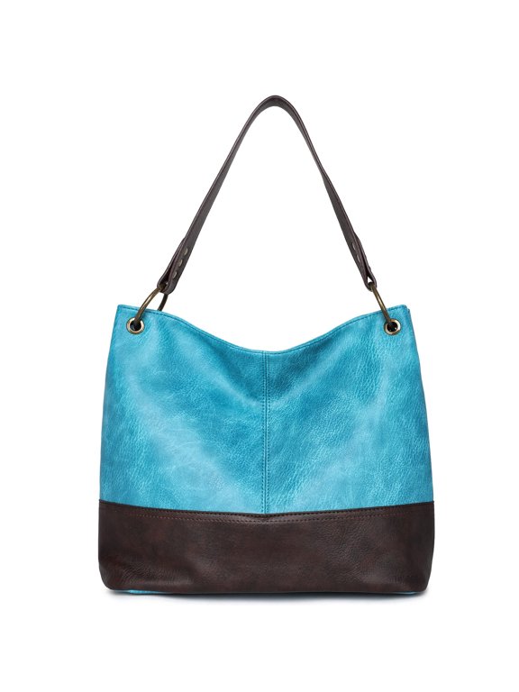 West Hobo Bag for Ladies Shoulder Handbags with Back Pocket | Purses, with Zipper, Purses, with Zipper