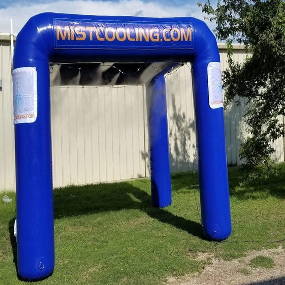 MISTCOLING Inflatable Misting Tent High Pressure Misting System, Outdoor Cooling, Easy Set Up