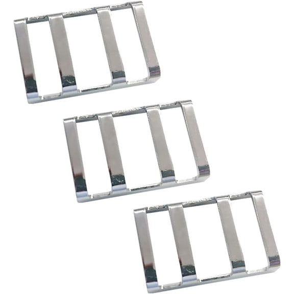 mistcooling Pool Cover Anchor - Brass Anchor for Pool Safety Cover - 5/8" Anchor. Fits 3/4" Hole - with Free Tamping Tool (Stainless Steel Buckle)