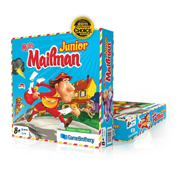 mister mailman junior family board game made by gamebrotherz