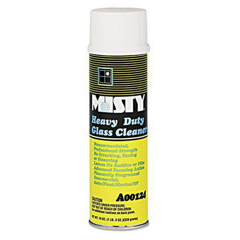 Heavy-Duty Glass Cleaner, Citrus, 20 oz Aerosol Spray, 12/Carton