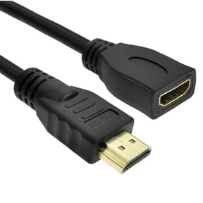 mistyhony 4K HDMI Extension Cable 2FT, High Speed HDMI Extender Cable 4K@60HZ(Male to Female) Compatible for Xbox One,PS5,PS4,Roku TV Stick,Blu Ray Player
