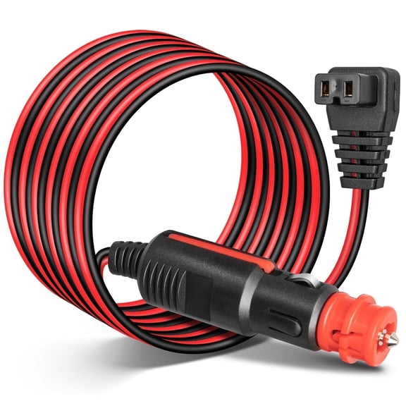 mistyhony DC 12V/24V Car Refrigerator Freezer Power Cord Cable 10 FT for Fridge Freezers for Alpicool,COSTWAY, ARB,ICECO,Setpower,Aspenora,JoyTutus 12 Volt Portable Compressor Cooler Power Adapter