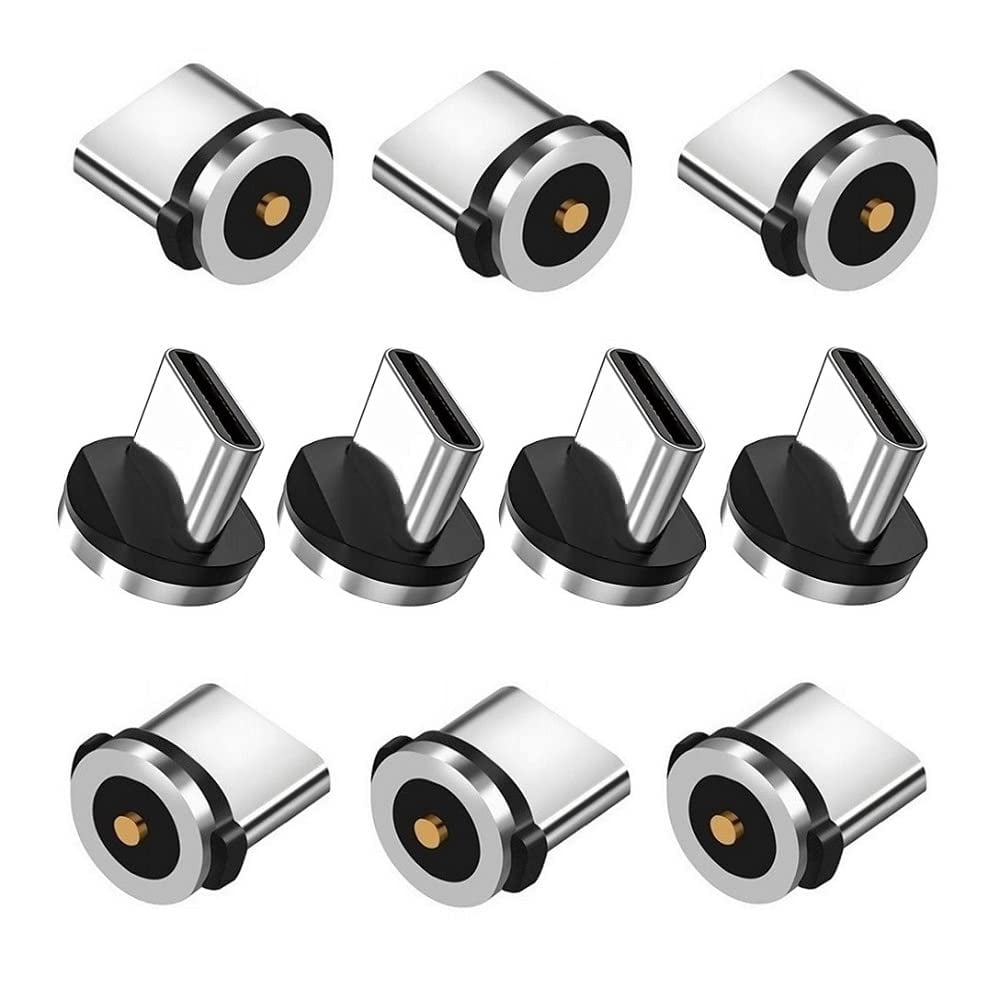 mistyhony Magnetic Charging Tips Series (Type-c Tips)/10pc,Magnetic ...