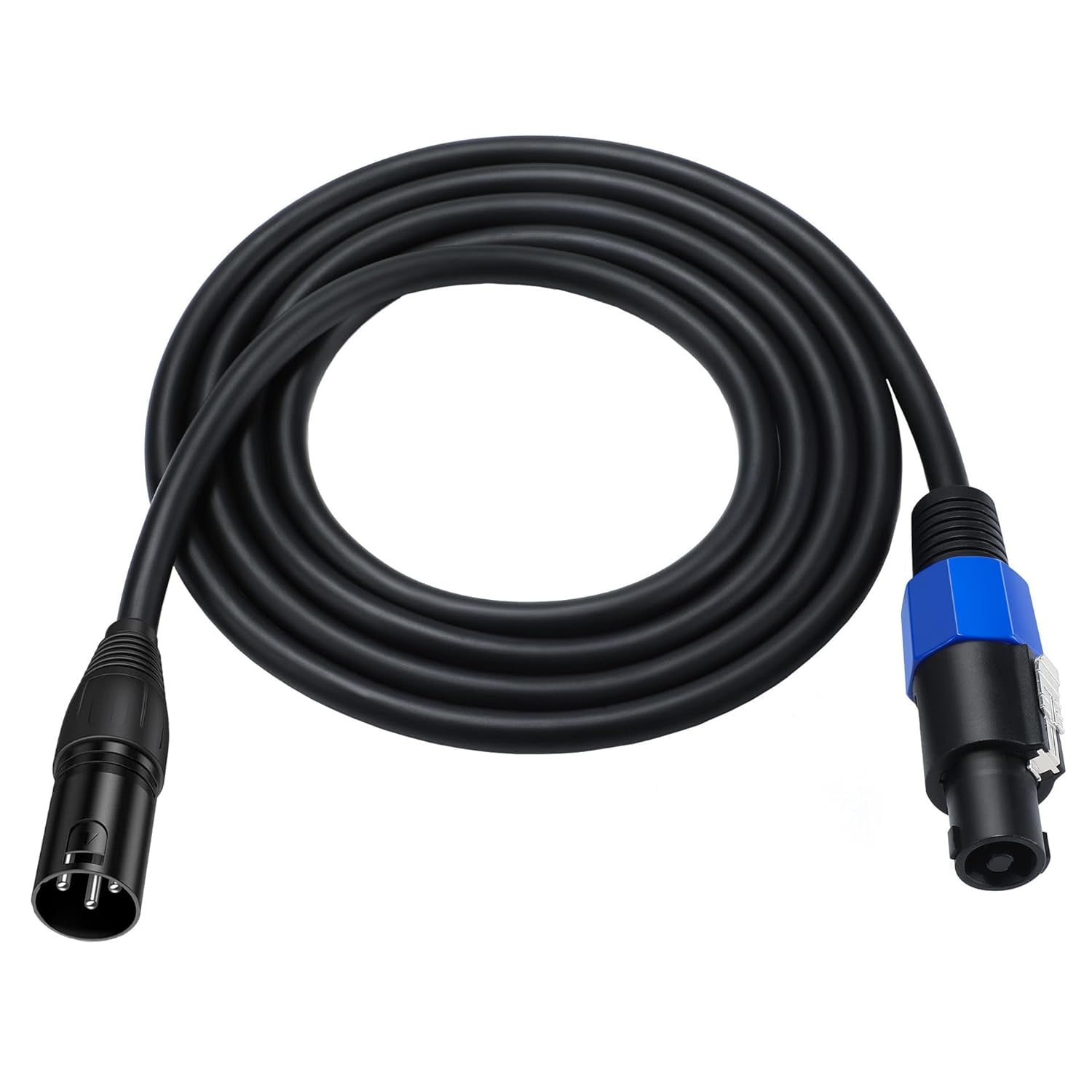 mistyhony Speakon to XLR Speaker Cable, XLR Female to Speakon Male Adapter, 50cm/1.6Feet with Twist Lock for DJ/PA Speakers