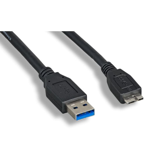 mistyhony USB 3.0 A Male to Micro B Male Cable - SuperSpeed 4.8Gbps Data Transfer Cord for External Devices