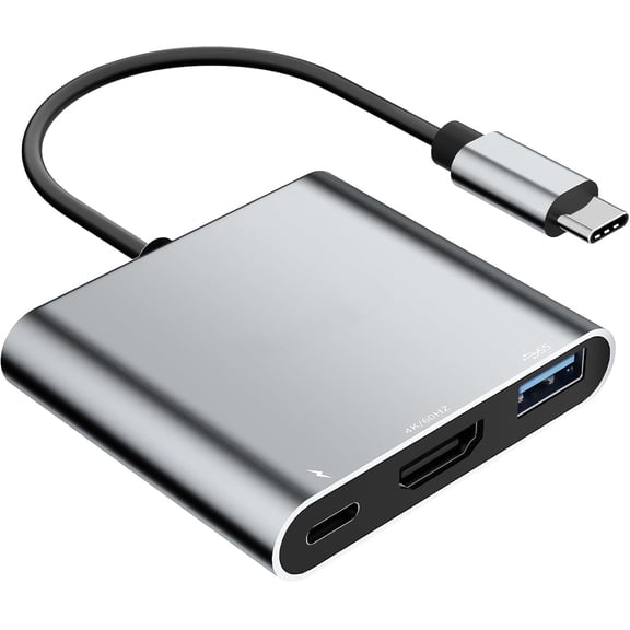 mistyhony USB C HUB,USB C Adapter 11 in 1 Dongle with 4K HDMI,VGA,PD 100W, USB 3.0 Ethernet,SD/TF Card Reader,3.5mm Headphone Jack Compatible with iPhone 16/15 MacBook Pro/Air,Other Type C Laptops
