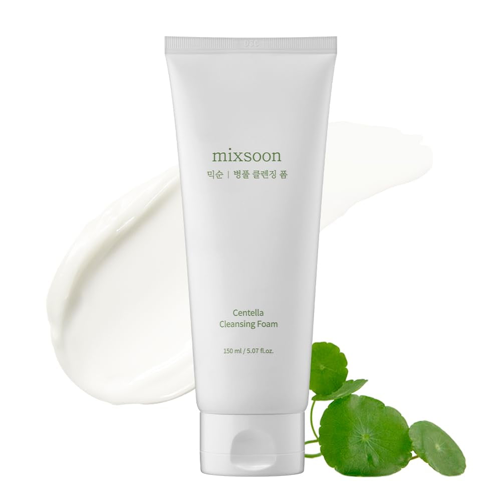 Mixsoon Centella Reinigungsschaum – PH-neutraler Schaum Für Empfindliche Haut, 150 Ml, Beruhigend & Feuchtigkeitsspendend