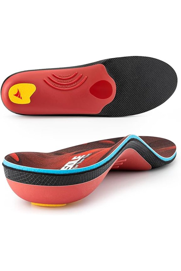 250+ lbs Plantar Fasciitis High Arch Support Insole for Men Women,Heavy Duty Support Pain Relief Orthotics Insert,Relieve Flat Feet,High Arch,Foot Pain,Standing All Day Boot Work Shoe Insole