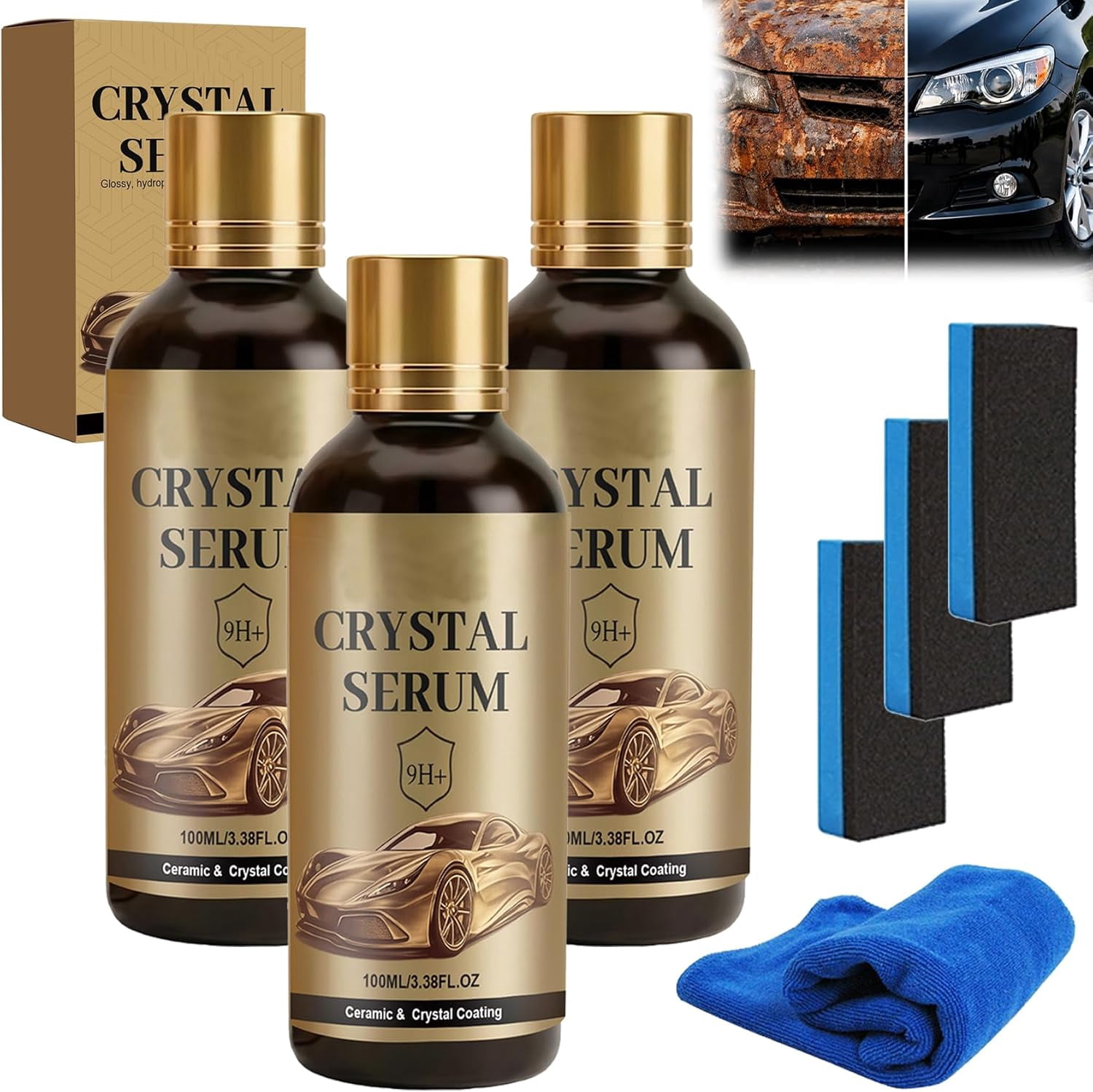 ml PTZ Cristal Serum – Advanced Graphene Ceramic Coating for Cars