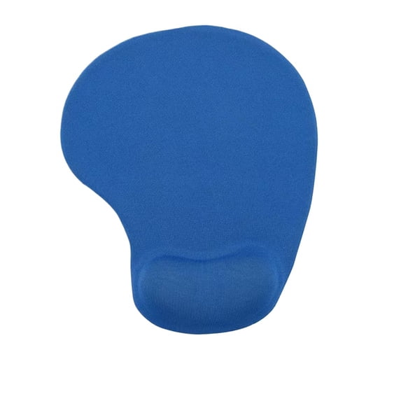 mlkhfap Mouse Pad with Gel Wrist Rest, Non-Slip PU Base, Ergonomic Design Relief Carpal Tunnel Pain, Memory Foam Mouse Pad for Computer Desk, Azure