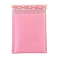 thumbnail image 1 of mnjin 10pcs bubble mailers padded envelopes lined poly mailer self seal pink b, 1 of 2