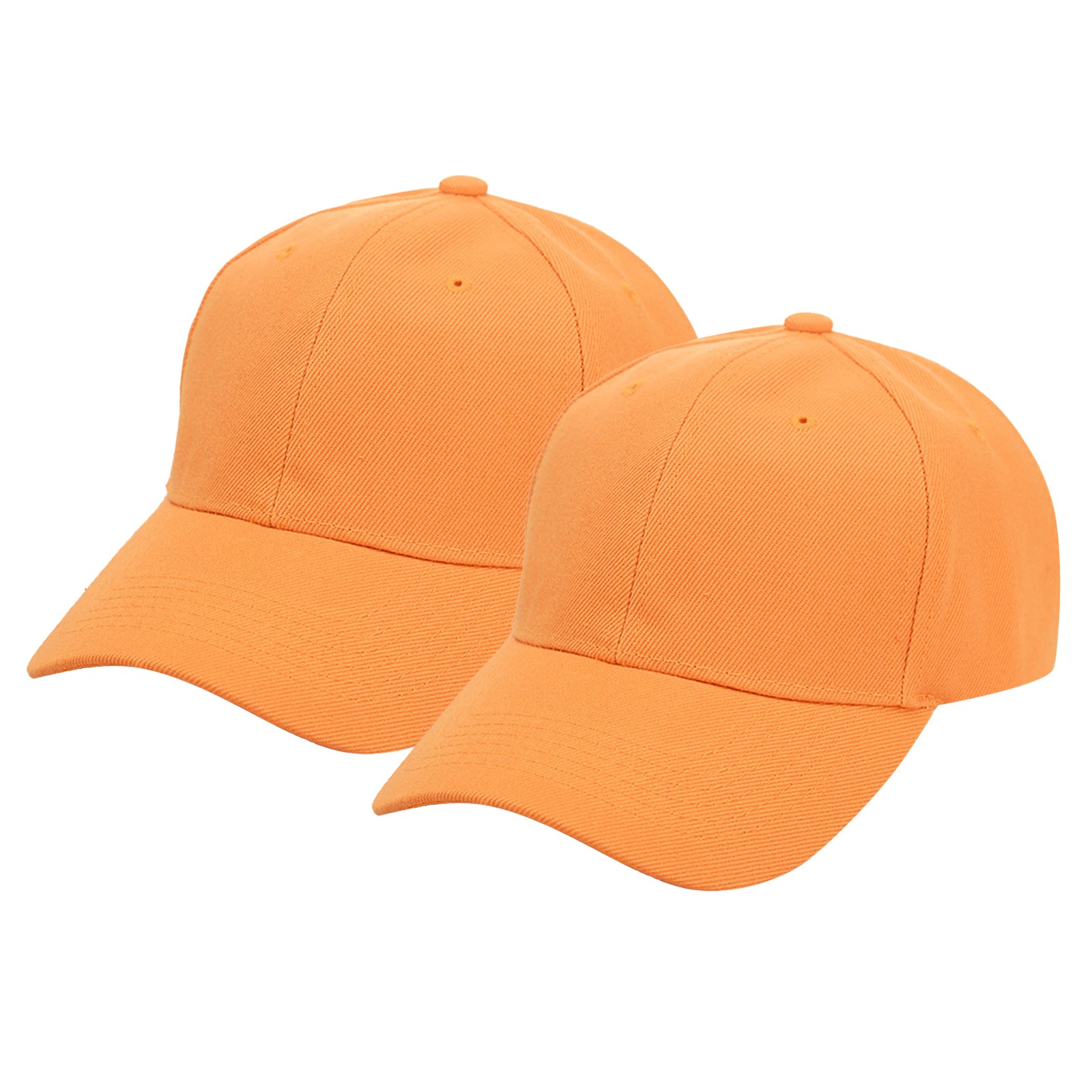 mnjin baseball caps men's and women's 2pc summer casual outdoors solid
