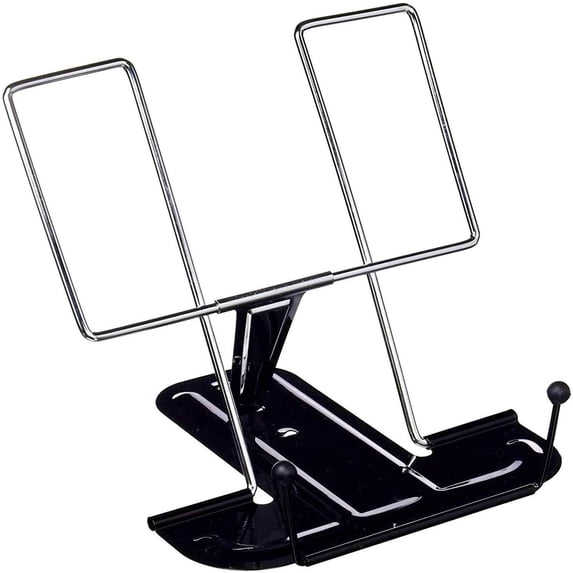 mnjin book holder reading stand foldable reading stand tablet stand black