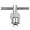 thumbnail image 1 of mnjin faucet cartridge replacement core puller heavy duty single handle tub shower cartridges extractor silver, 1 of 6