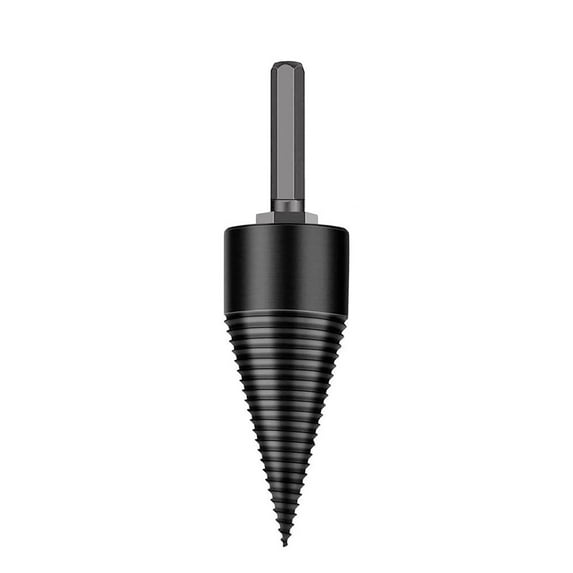 mnjin firewood machine drill wood reamer punch bit for split wood cone-drilling tool b