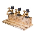 thumbnail image 1 of "mnjin liquor wood dispenser, wood dispenser faucet shape for p a", 1 of 6