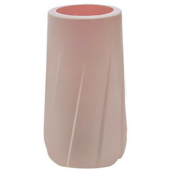 mnjin new pattern nordic flower vase imitation ceramic flower pot ornament home decor pink