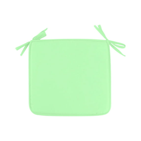 mnjin square strap garden chair pads seat cushion for outdoor bistros stool patio dining room mint green
