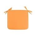 thumbnail image 1 of mnjin square strap garden chair pads seat cushion for outdoor bistros stool patio dining room orange, 1 of 5