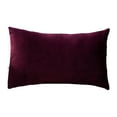 thumbnail image 1 of mnjin super soft rectangular pillowcase solid color lumbar pillow pillowcase j, 1 of 2