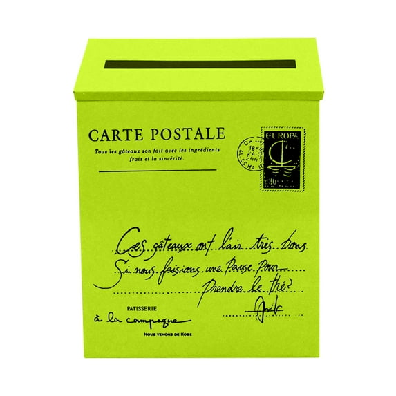 mnjin vintage mailbox iron mailbox hanging wall suggestion box mailbox home decoration shooting props wall wall decoration d