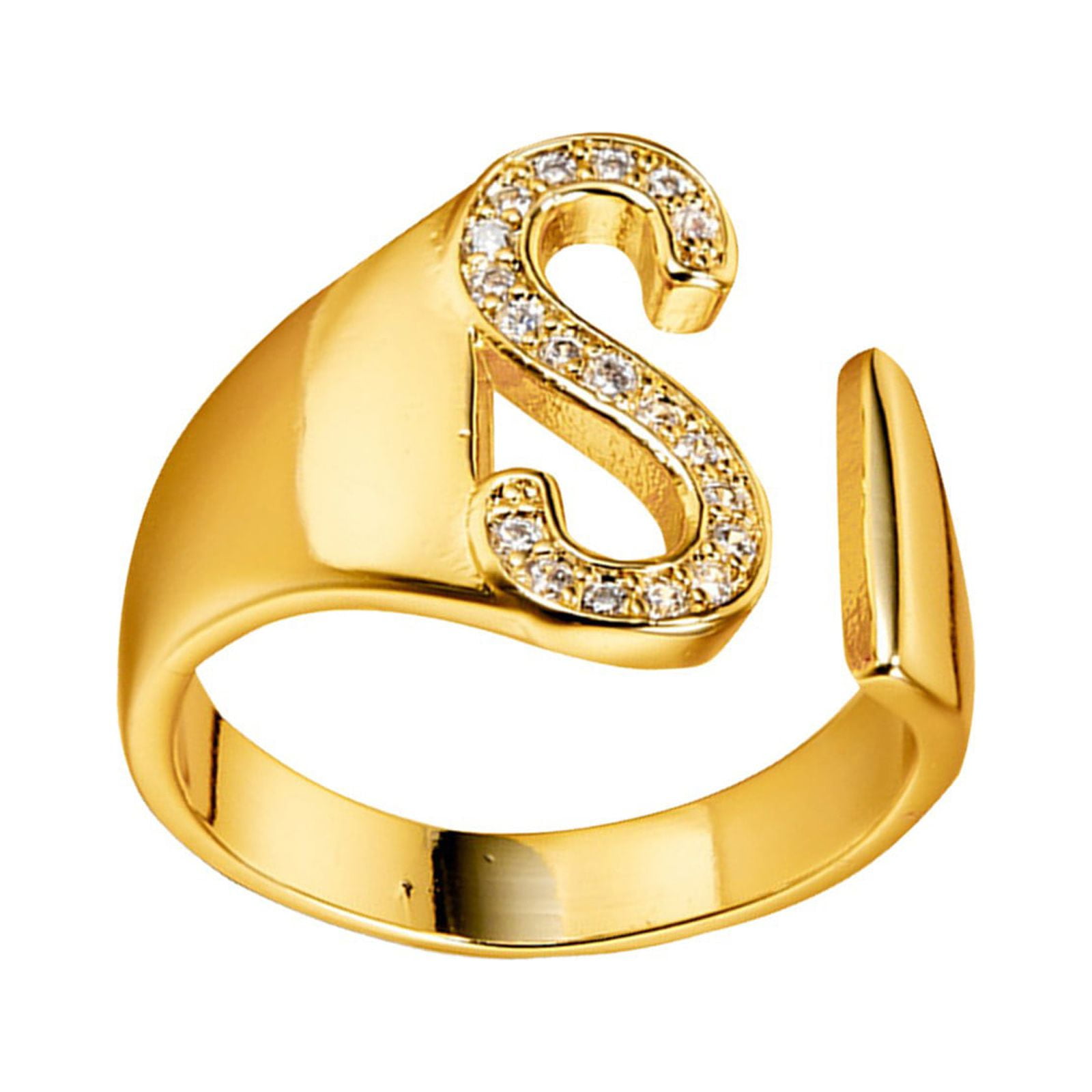 Initial Ring Gold S
