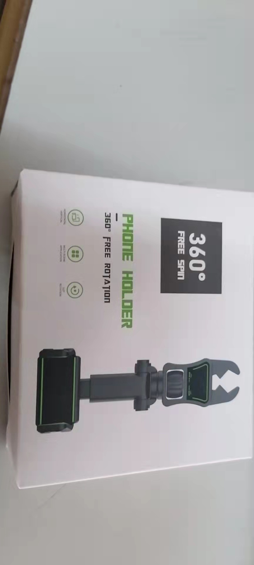 mobile phone holder multifunction paste type air outlet instrument