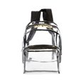 thumbnail image 1 of moda-west-blck 17 in. Clear Backpack with Black Trim, 1 of 1