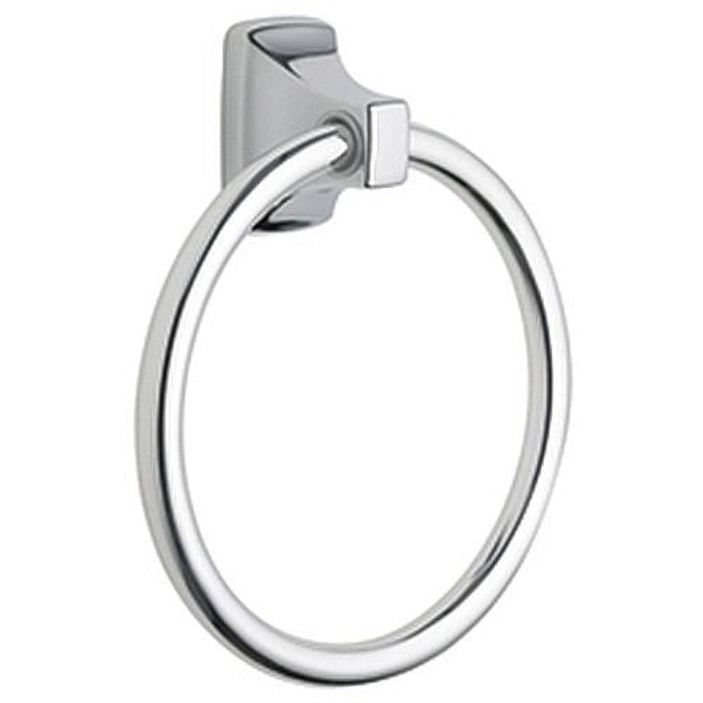 moen p5860 donner bathroom towel ring, chrome