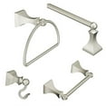 thumbnail image 1 of moenl #moen ka-ret-4-bn moen retreat 4-piece acessory kit, brushed nickel,, 1 of 2