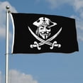 thumbnail image 1 of mokarier Anonymous Pirate Flag Banner Outdoor Indoor Decoration Flag 3x5Feet Double Stitched Polyester with Brass Grommets, 1 of 6