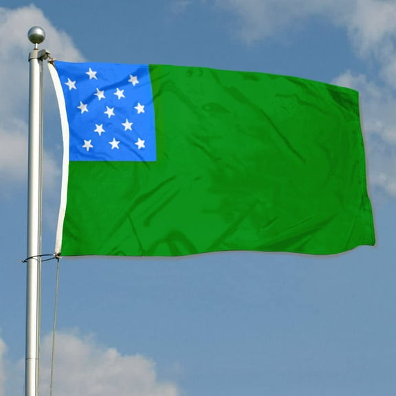 mokarier Green Mountain Boys Flag Banner Outdoor Indoor Decoration Flag 3x5Feet Double Stitched Polyester with Brass Grommets