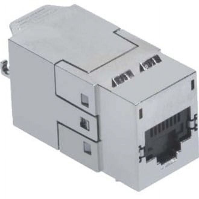 molex Power Cat 6a Shielded Jack 8W, Black Shutter - Walmart.com 